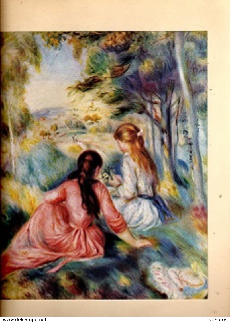 RENOIR by Pierre AUGUSTE, Text by Milton FOX,  Εd. The LIBRARY of GREAT PAINTERS, PORTFOLIO EDITION, Harry ABRAMS publis
