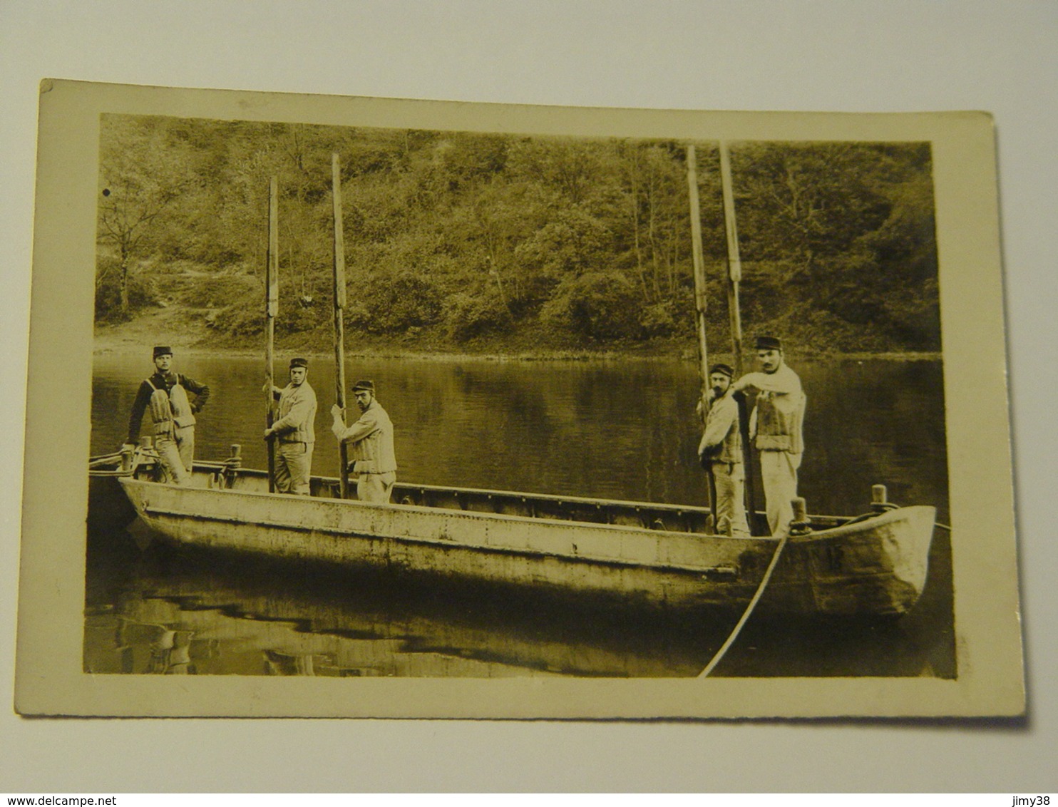 DOUBS-CARTE PHOTO BESANCON MILITAIRE-ANIMEE - Besancon