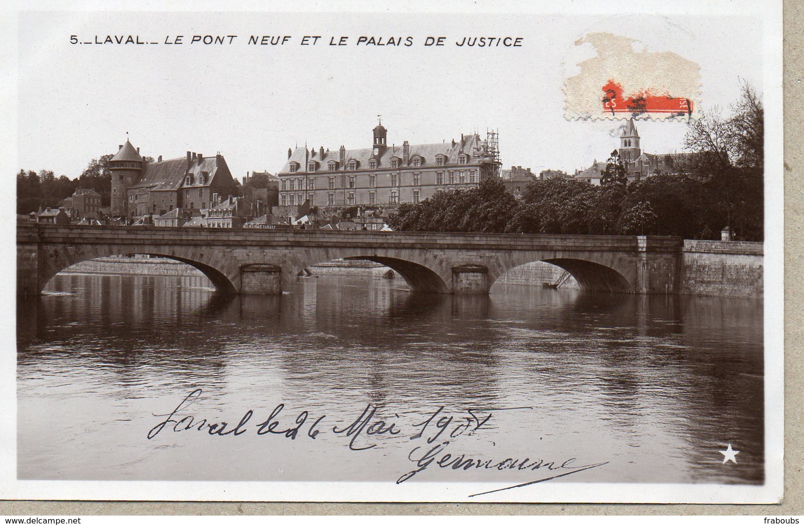 (53) - LAVAL - LE PONT NEUF ET LE PALAIS DE JUSTICE - Laval