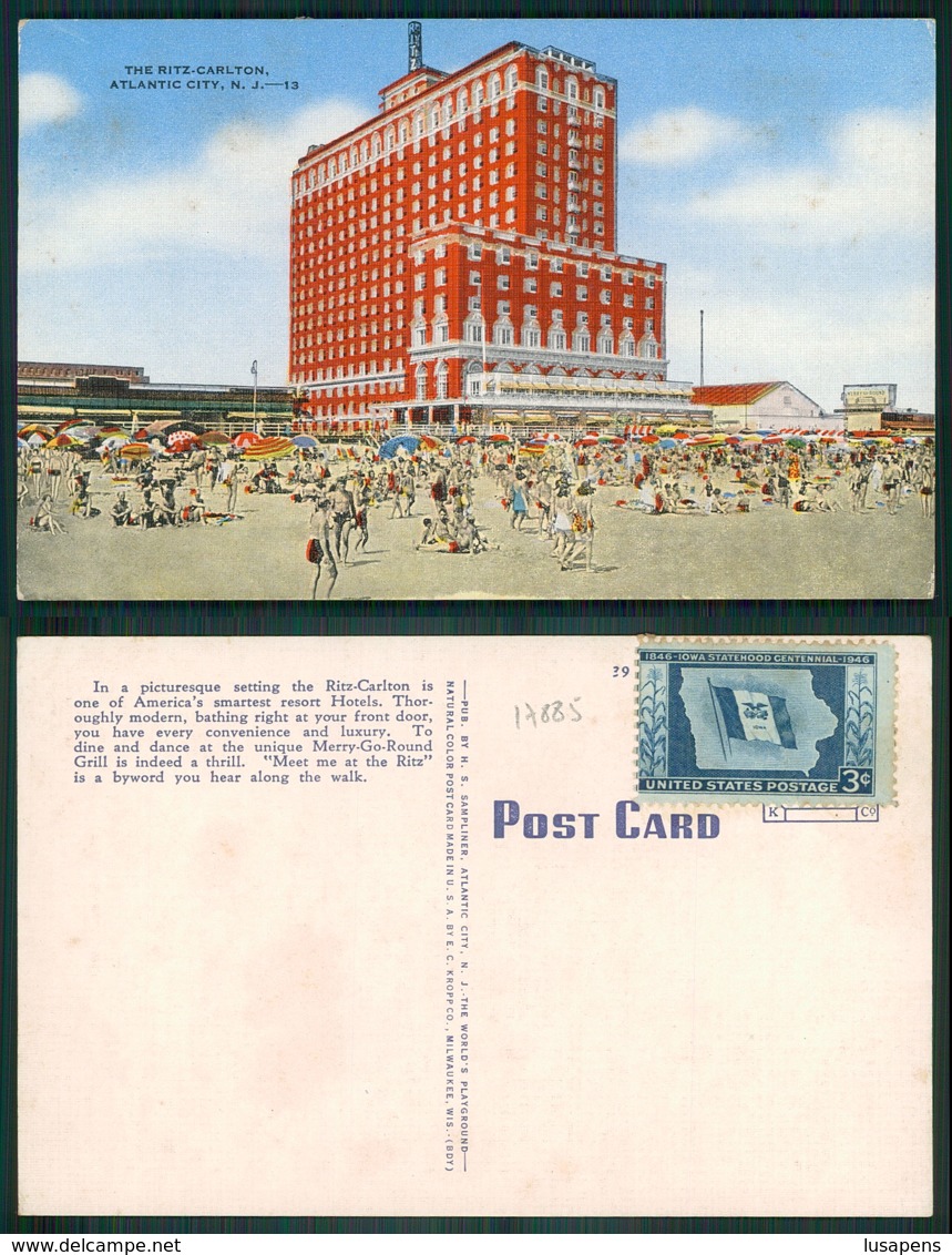 OF [17885 ] - USA - NEW JERSEY - ATLANTIC CITY HOTEL RITZ CZRLTON - Atlantic City