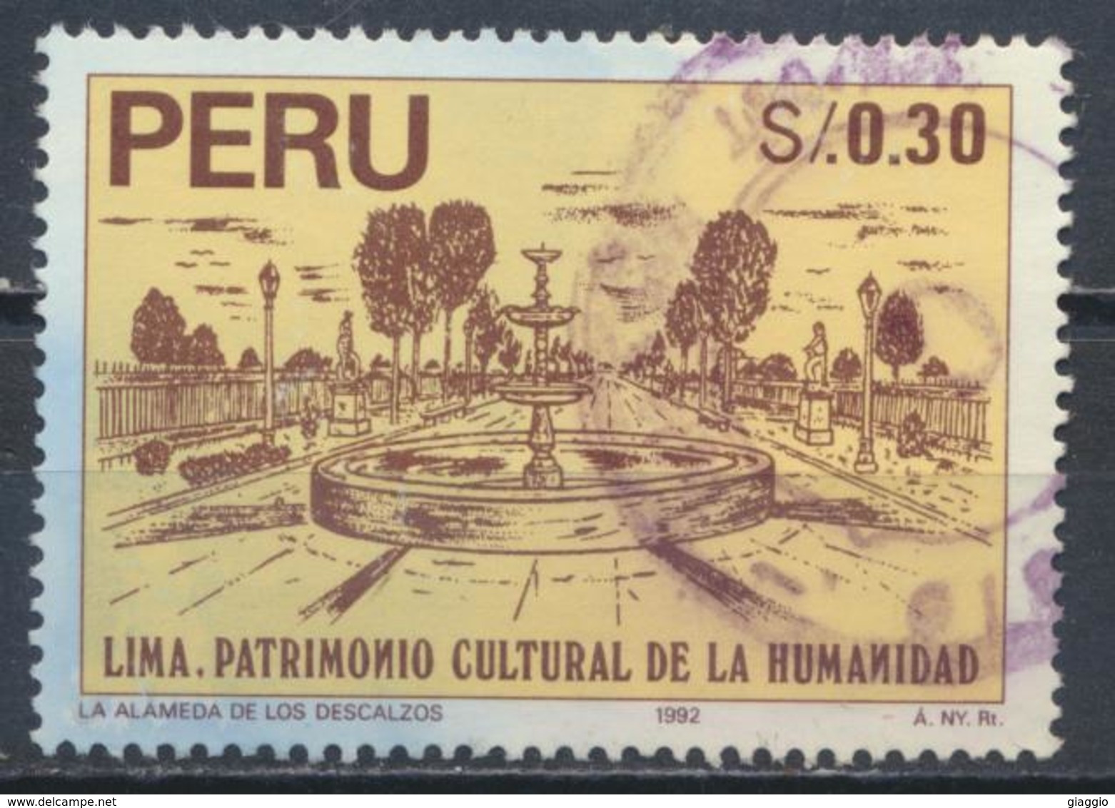 °°° PERU - Y&T N°1085 - 1996 °°° - Perù