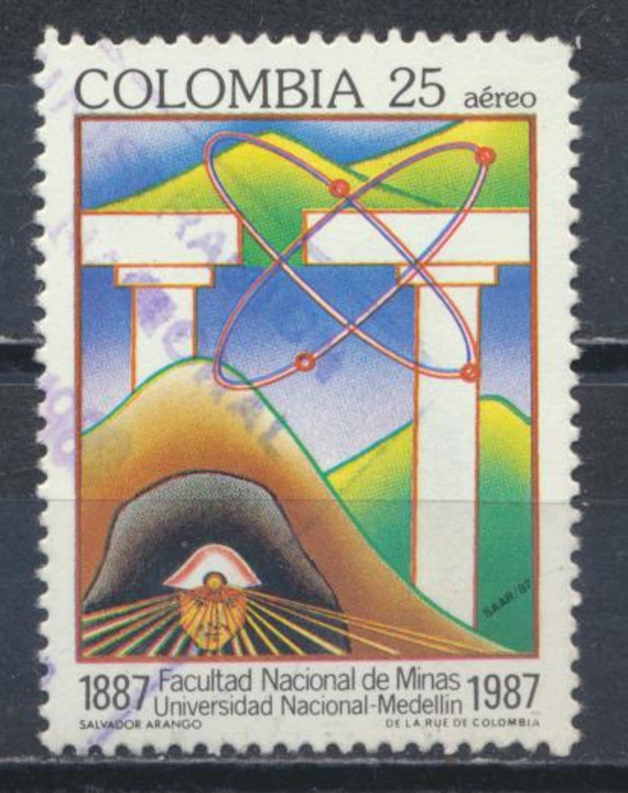°°° COLOMBIA - Y&T N°765 PA - 1987 °°° - Kolumbien