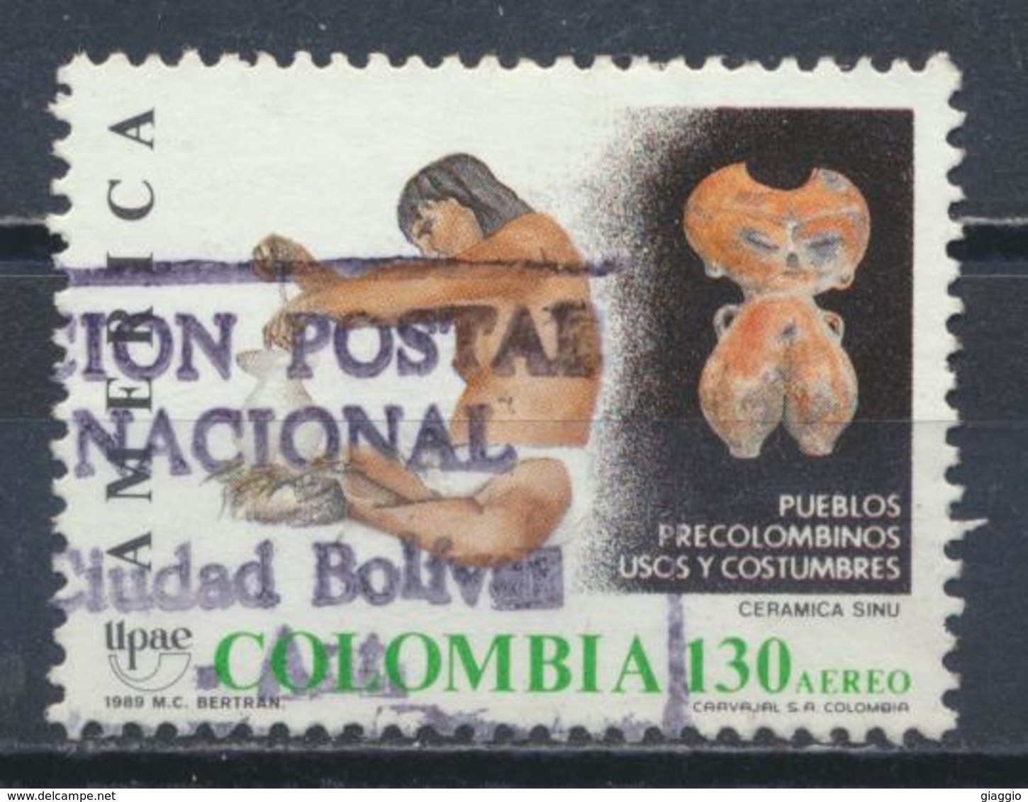 °°° COLOMBIA - Y&T N°798 PA - 1989 °°° - Colombia