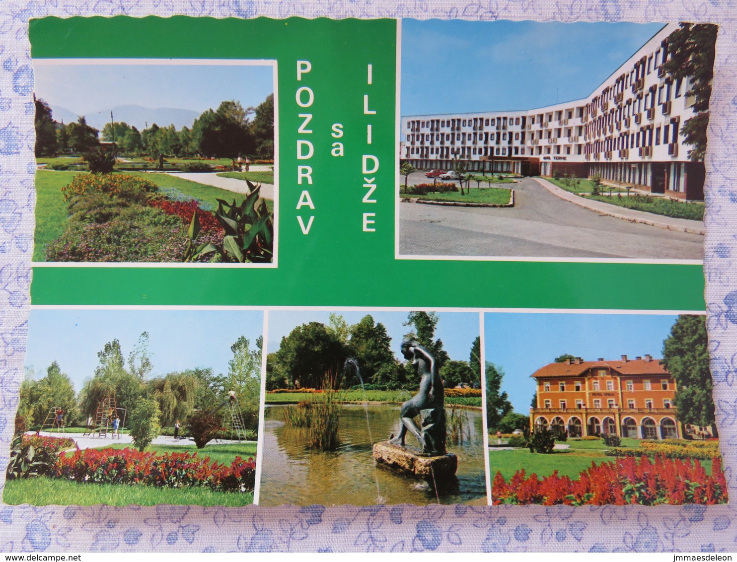 Bosnia Hercegovina - Unused Postcard - Ilidza - Multiview - Statue Park - Bosnie-Herzegovine