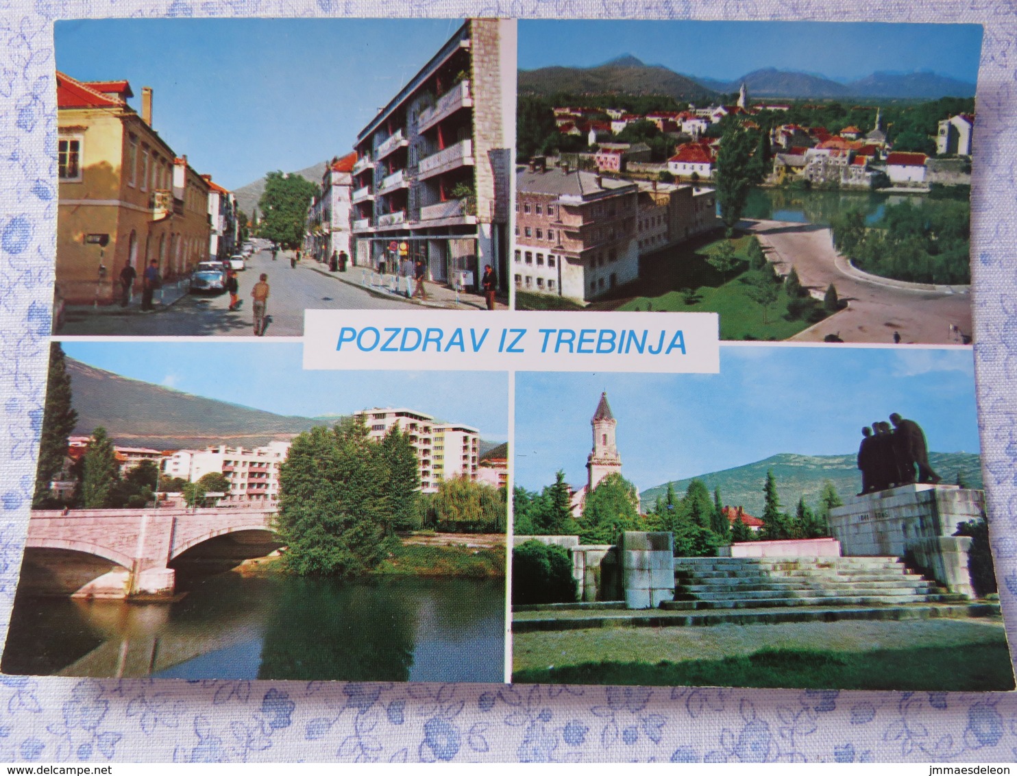 Bosnia Hercegovina - Unused Postcard - Trebinje - Multiview - Church Hotel Bridge - Bosnia Erzegovina