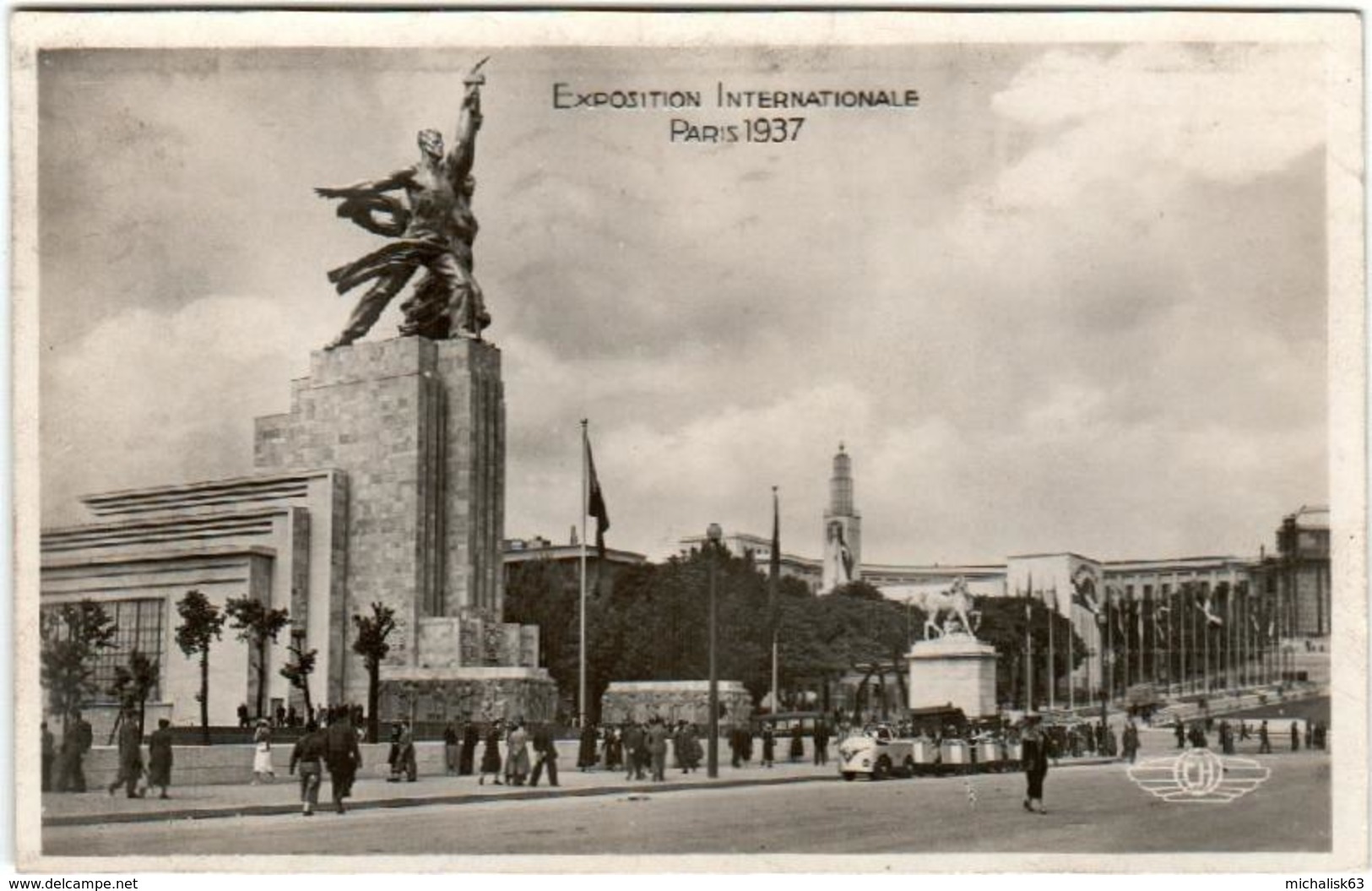 51dst 444 CPA -  PARIS 1937 - EXPOSITION INTERNATIONALE - Mostre