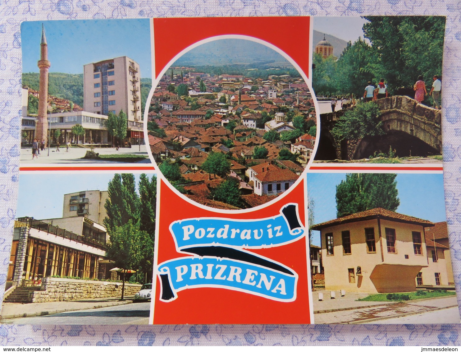 Kosovo - Unused Postcard - Prizren - Multiview - Panorama - Mosque - Bridge - Kosovo