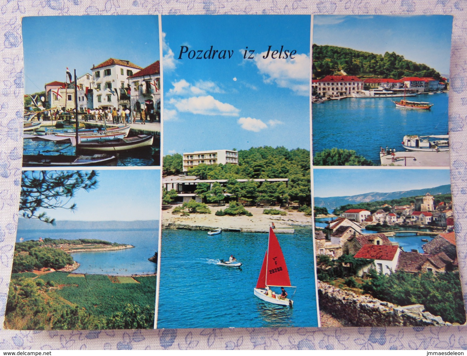 Slovenia - Unused Postcard - Jelse - Multiview - Coast - Boats - Slovenia