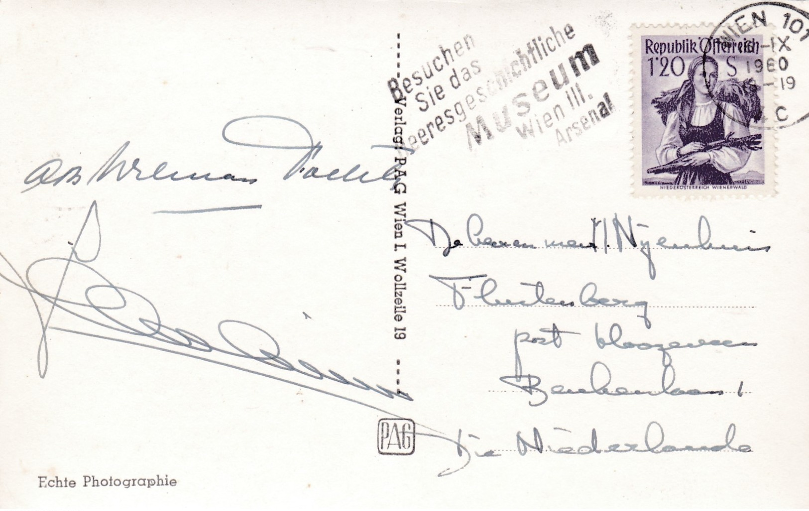 Old Post Card Of Volksoper,Wien,Vienna, Vienna, Austria .V62.. - Wien Mitte