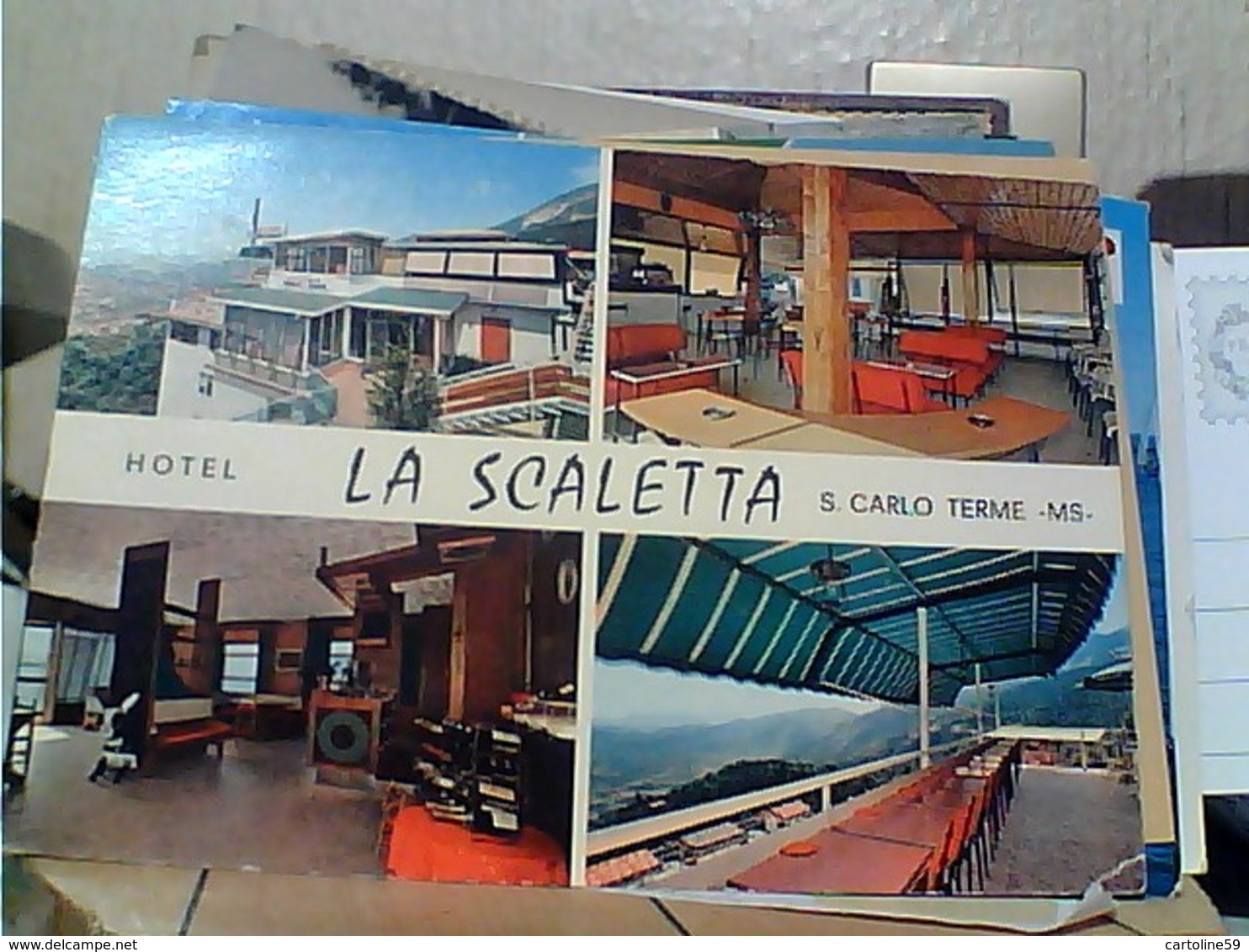 SAN CARLO TERME HOTEL RISTORANTE LA SCALETTA N1970 GZ6761 - Massa