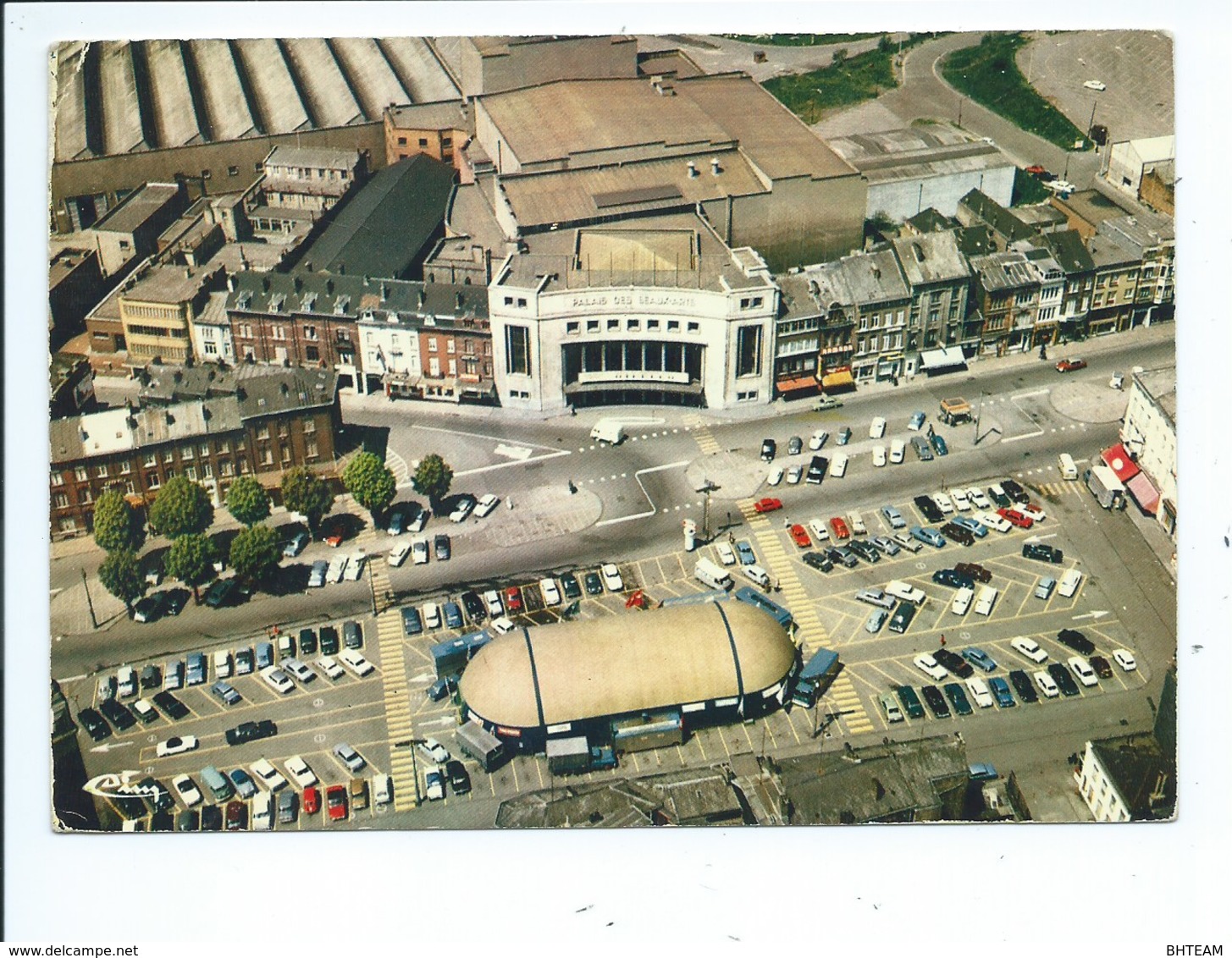 Charleroi Vue Aérienne Palais Des Beaux Arts Place Du Manège - Charleroi