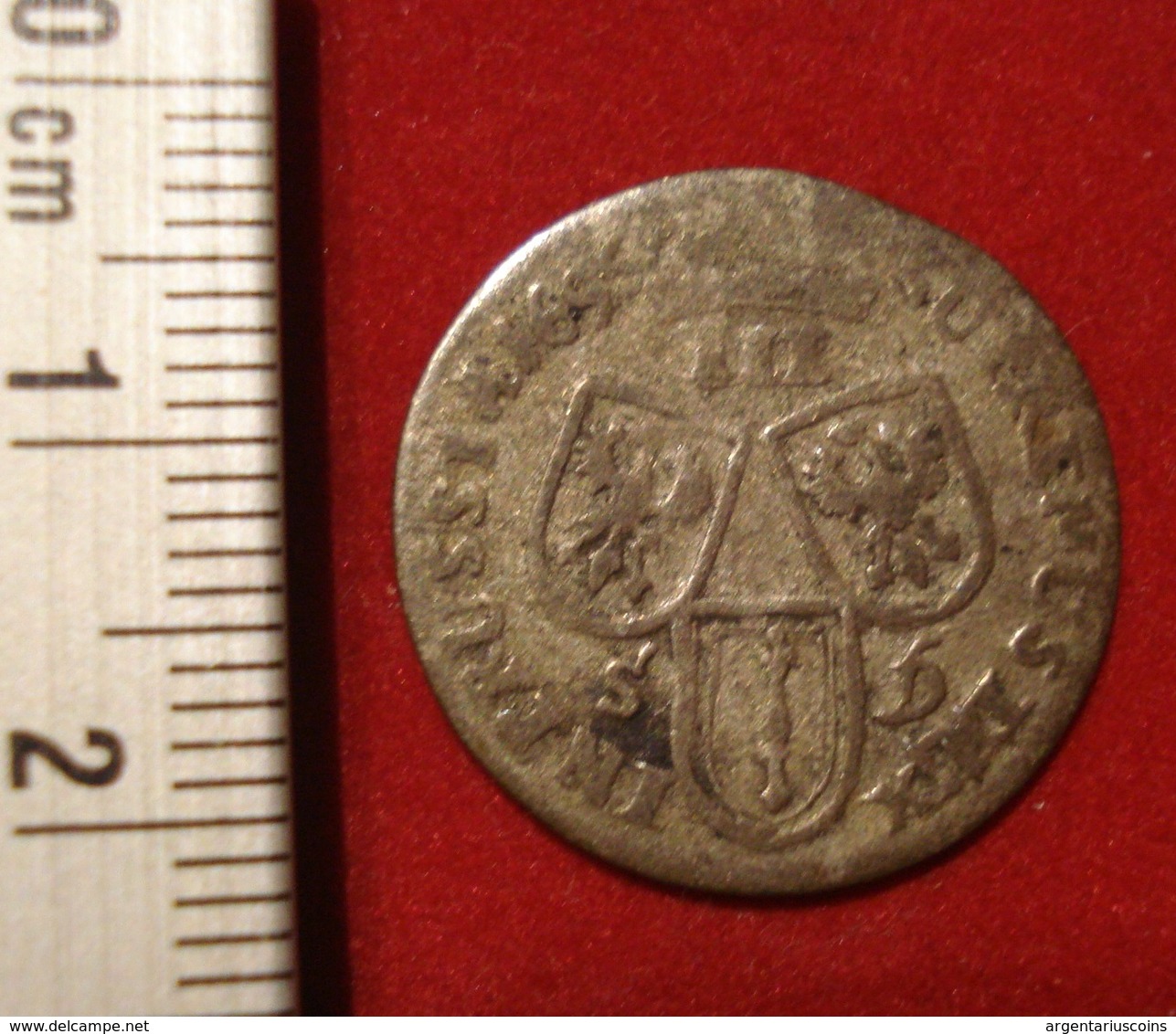 ALLEMAGNE. BRANDENBURG PRUSSIA 3 GROSCHEN 1695. FRIEDRICH III. ARGENT. SILVER. GERMANY. - Other & Unclassified