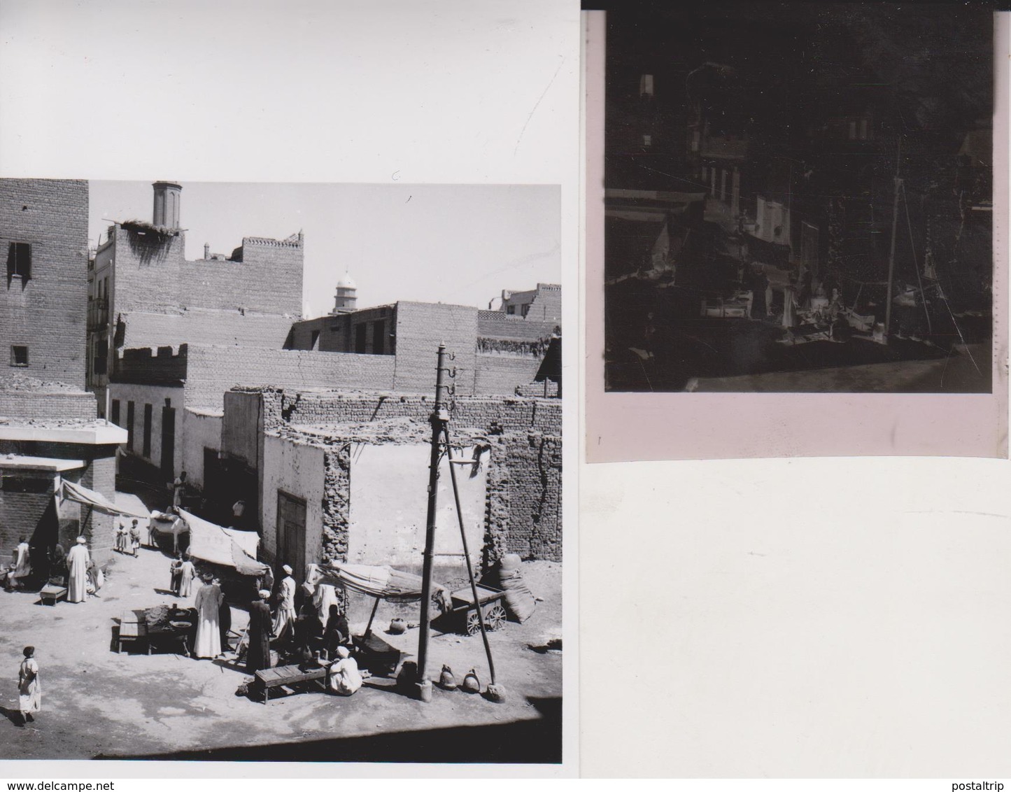 BALYANA  EGYPT  Celluloid Photographic Negative Contact Photographs Negatives Cynthia Ellis Egypte AFRICA - Africa