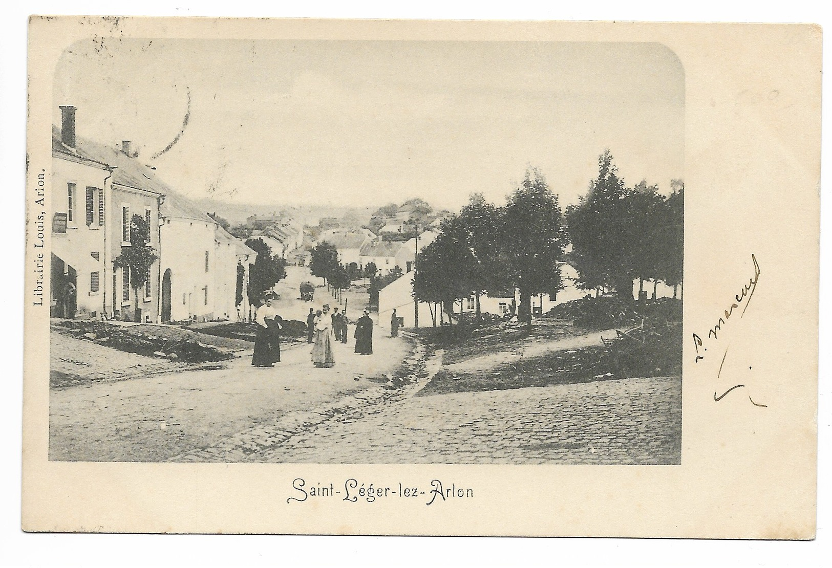 Saint Leger  Lez Arlon 1901 Ed:librairie Louis Arlon - Saint-Léger