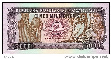 Mozambique 5000 Meticais (1989)  Pick 133 UNC - Mozambique