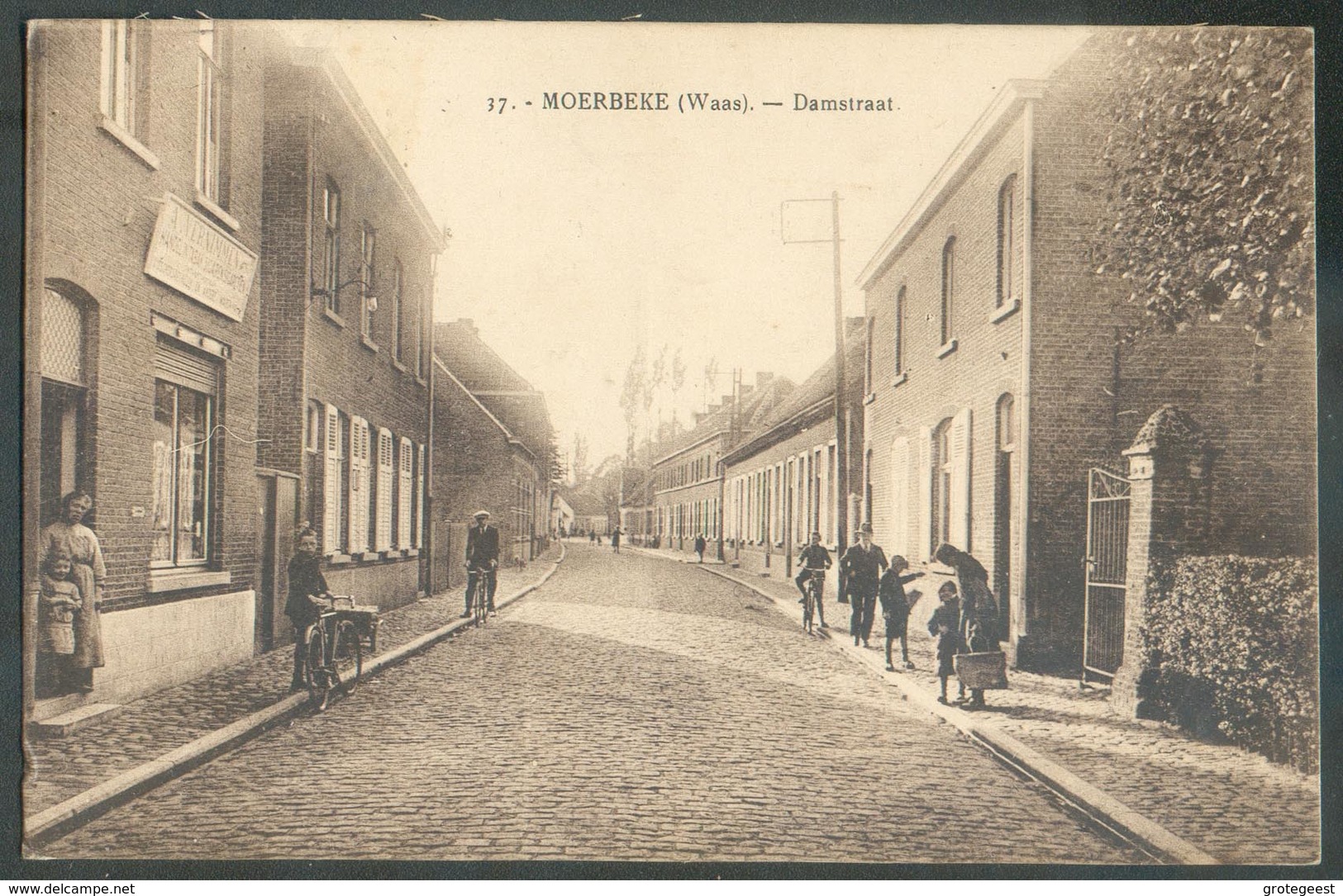 C.V. De MOERBEKE-WAES - DAMSTRAAT (ca. 1922) - 13558 - Moerbeke-Waas