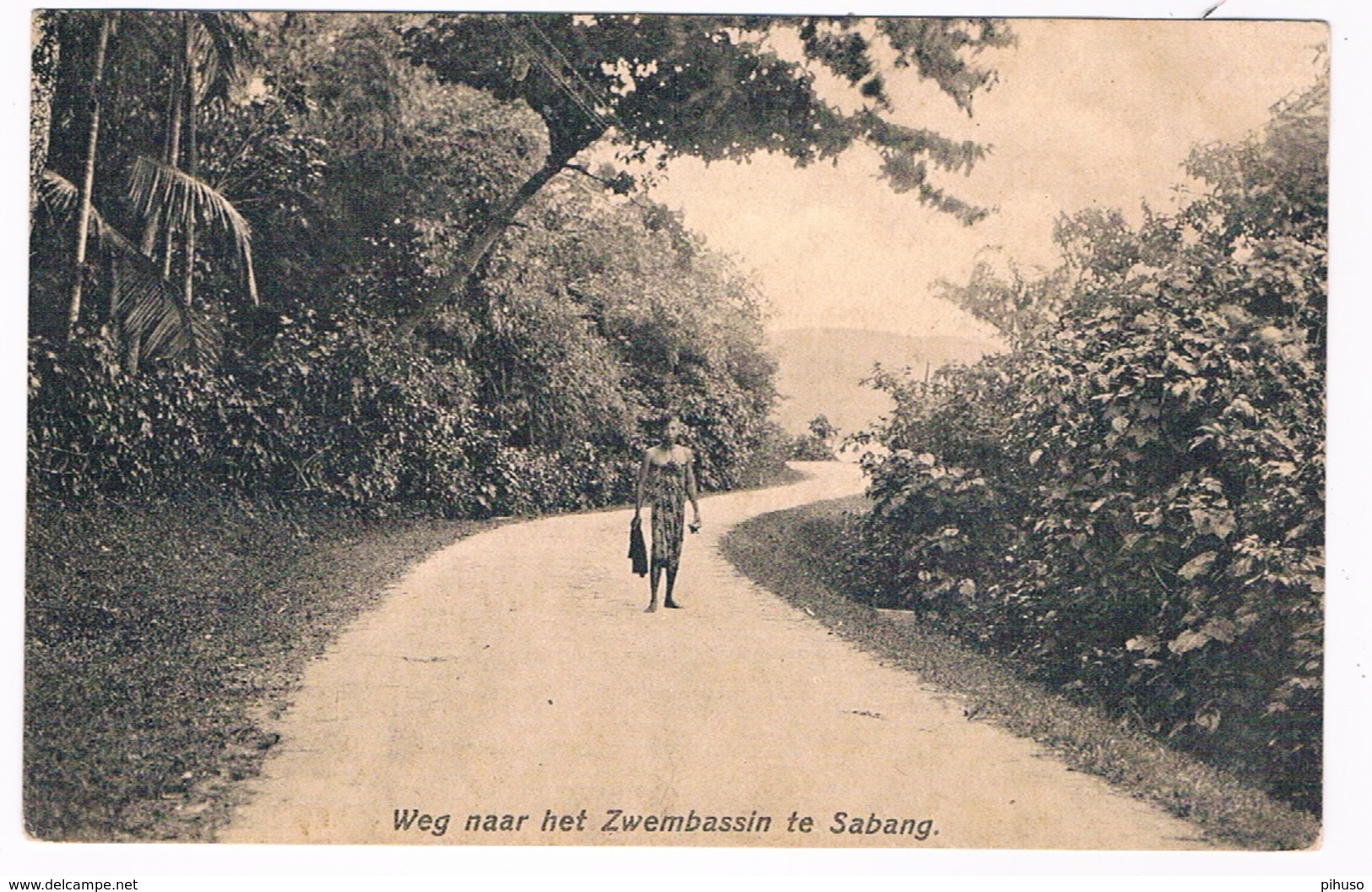 ASIA-1196   SABANG : Weg Naar Het Zwembassin - Indonesia