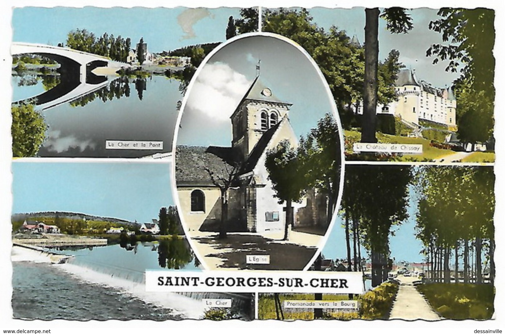 SAINT GEORGES SUR CHER - Multivues - Autres & Non Classés