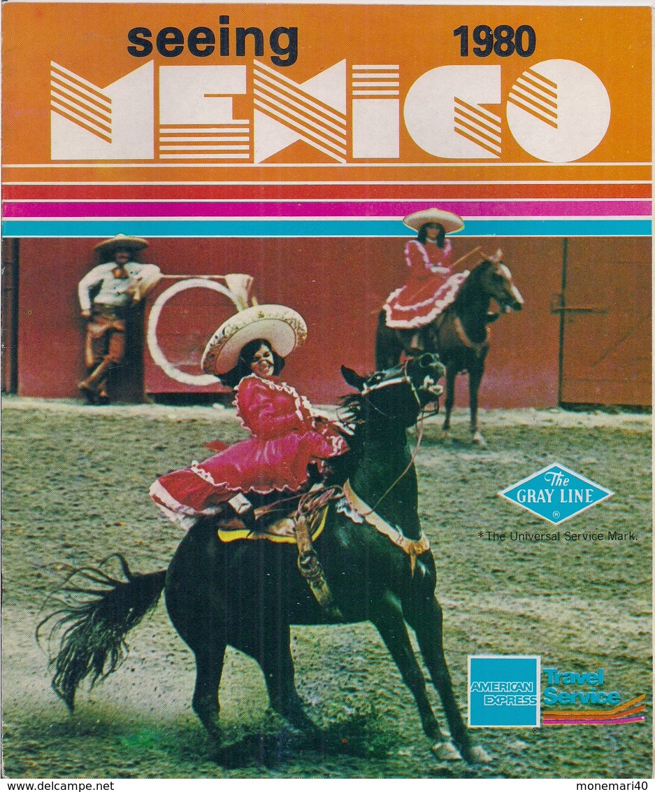 MEXICO - DÉPLIANT TOURISTIQUE (1980) - Amérique Du Nord