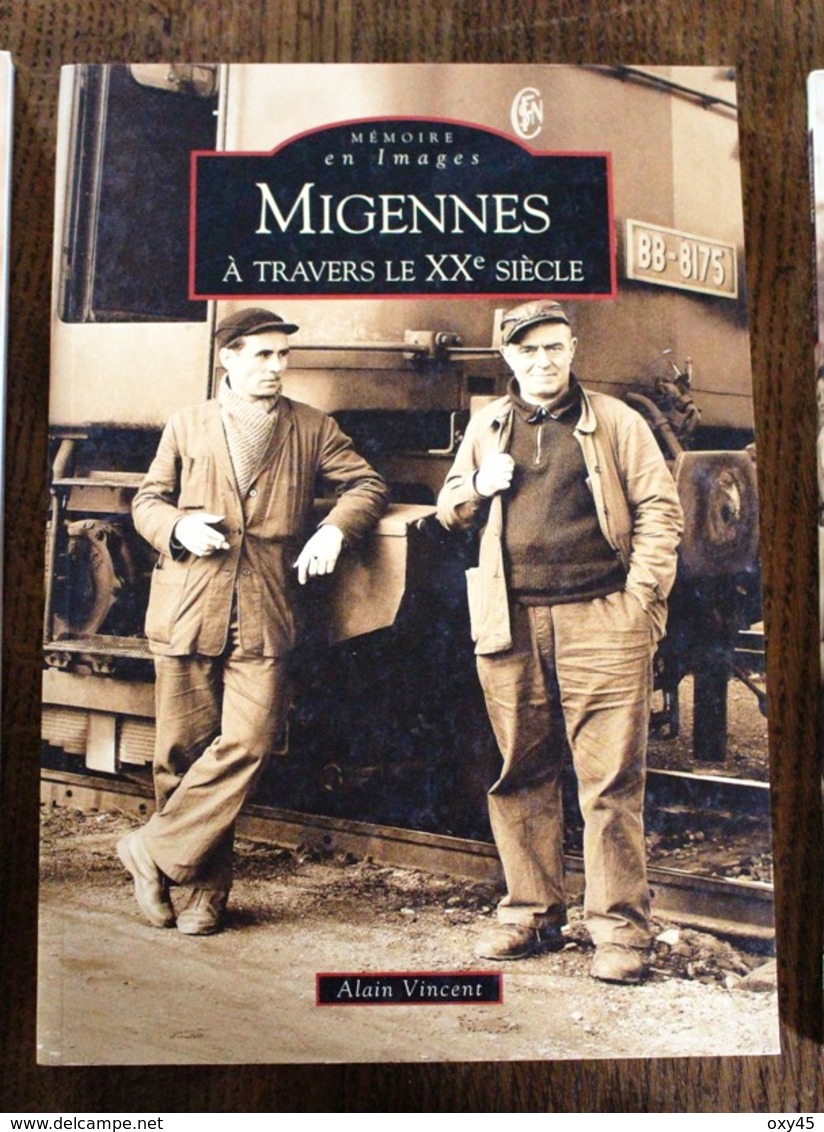 3 Livre Sur Migennes En Carte Postale Yonne - Livres & Catalogues