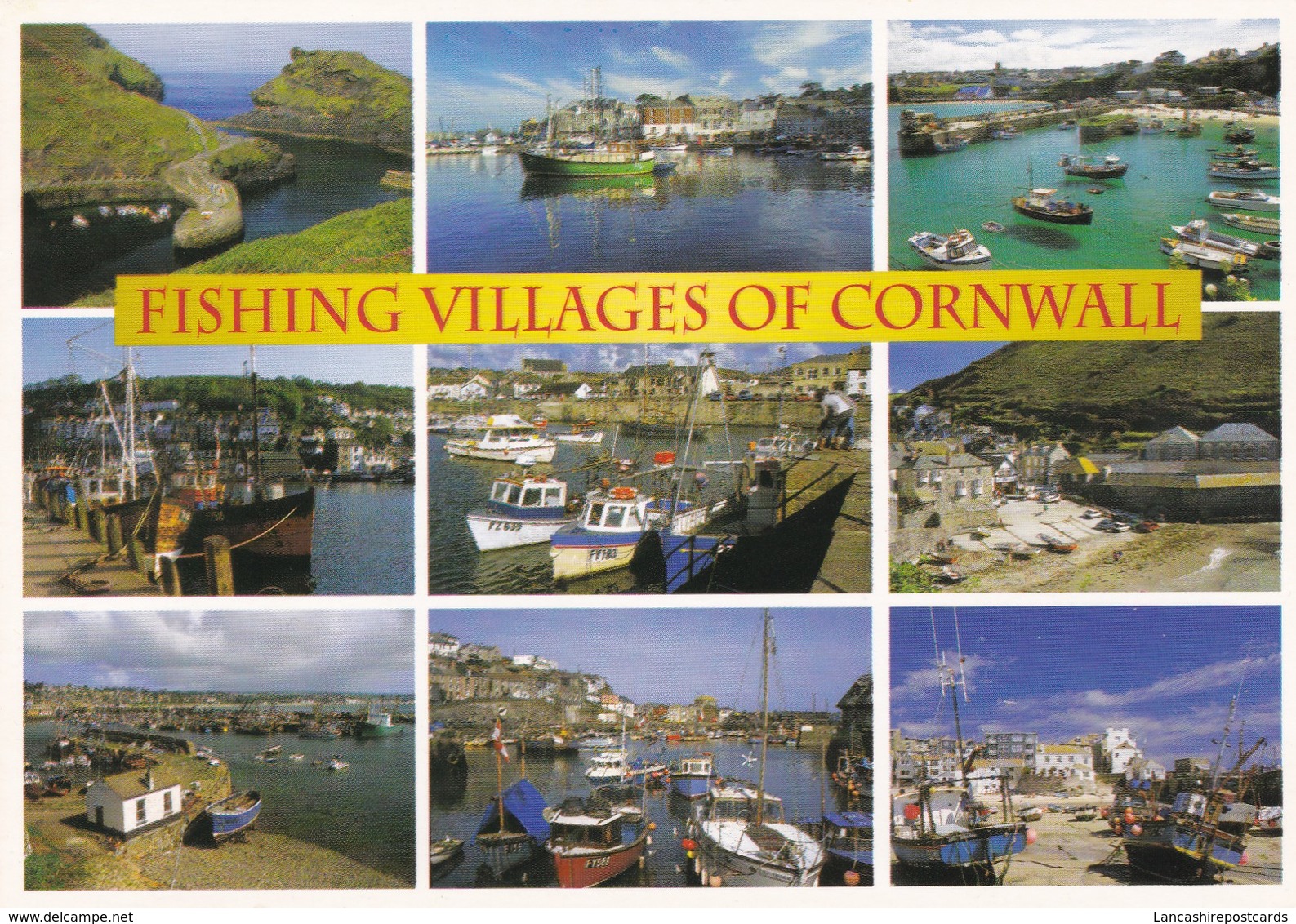 Postcard Fishing Villages Of Cornwall [ John Hinde ] My Ref  B23276 - Other & Unclassified