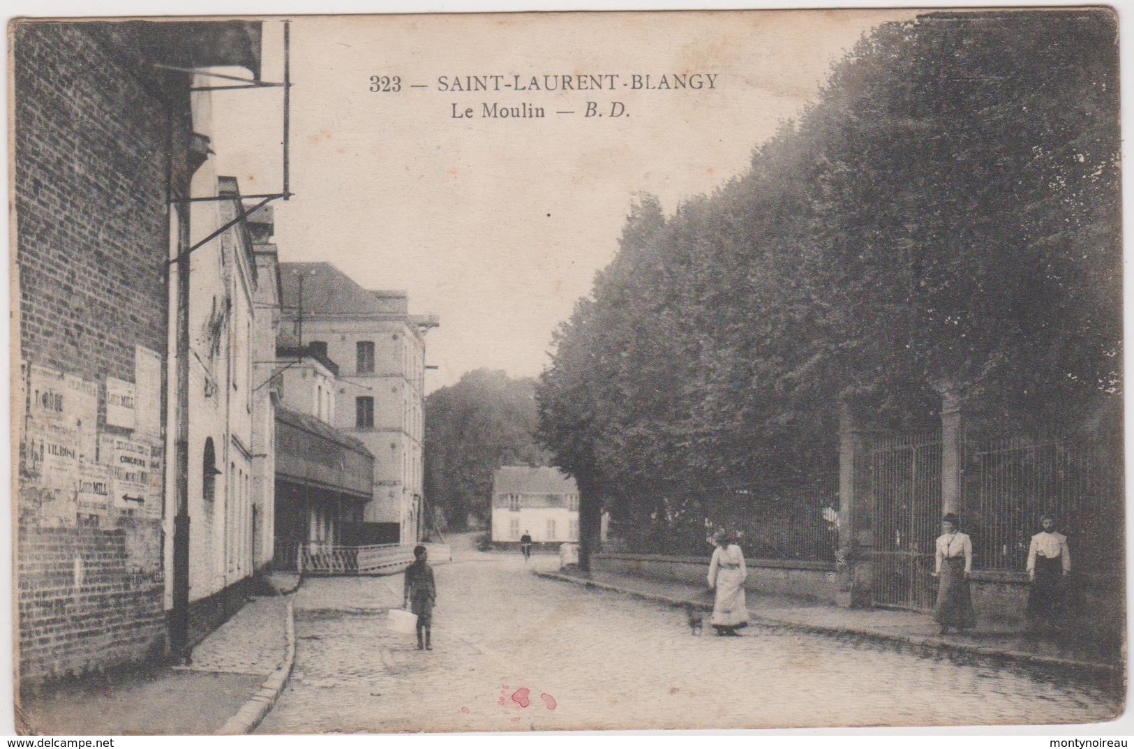 Pas  De  Calais :  SAINT  LAURENT  De  BLANGY : Le  Moulin - Saint Laurent Blangy