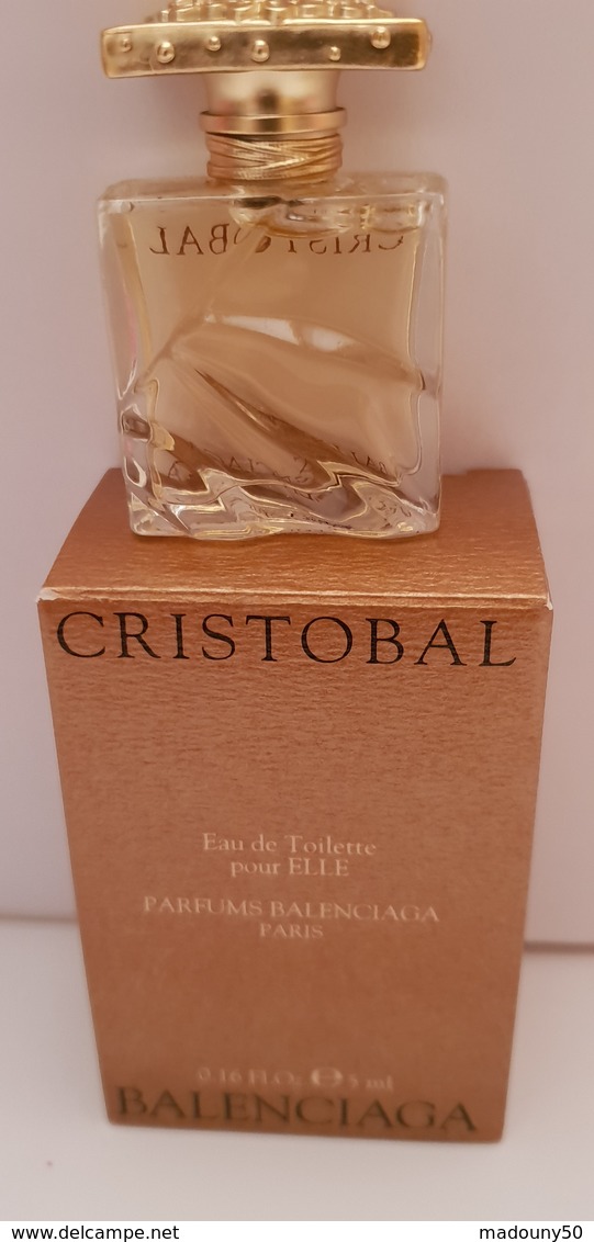 MINIATURE PARFUM  BALENCIAGA  CHRISTOBAL EDT POUR ELLE NEUF - Miniatures Femmes (avec Boite)