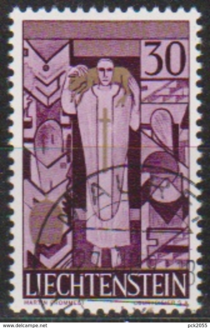 Lichtenstein 1959 MiNr.380  O Gest. Tod Von Papst Pius XII ( 8124 ) Günstige Versandkosten - Used Stamps