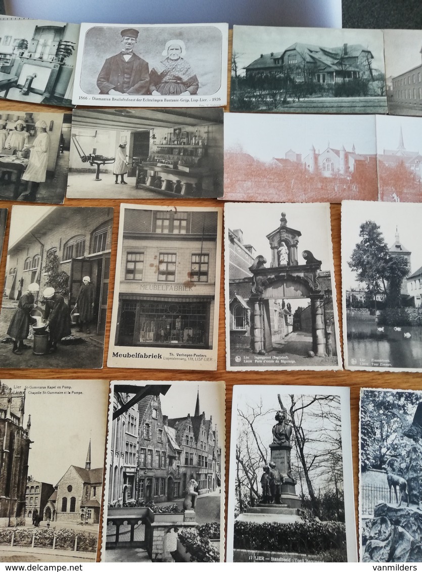 58 Stuks Postkaarten Van Lier - Lier