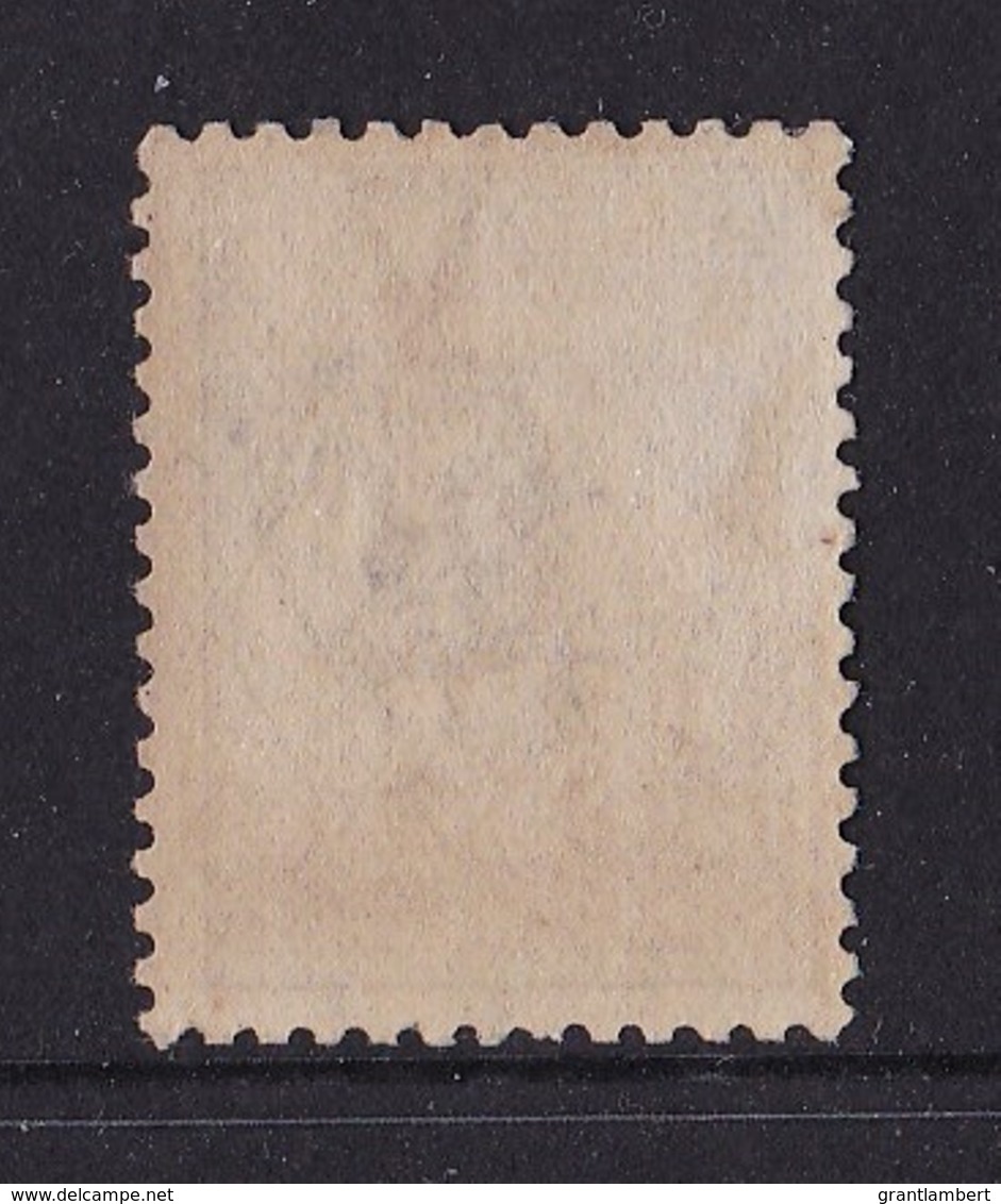 Australia 1919 Kangaroo 9d Violet 3rd Watermark INVERTED Die IIB MH - - Usados