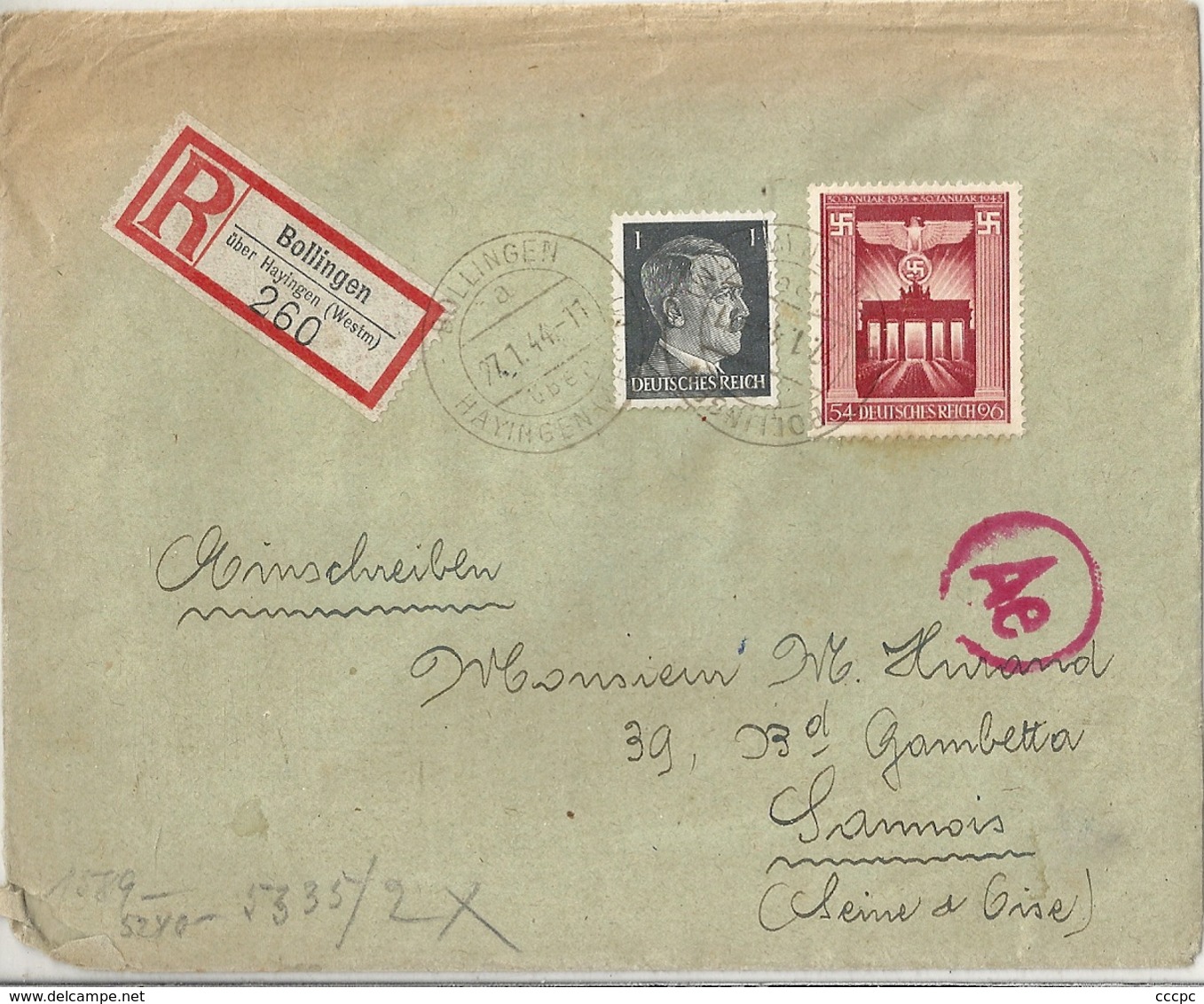 Allemagne Lettre Affranchie - Lettres & Documents