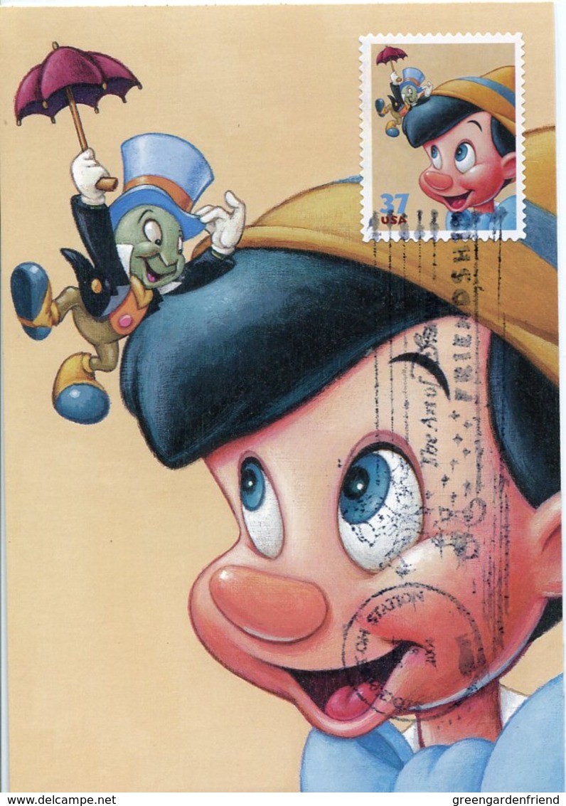 40857 U.s.a. Maximum 2004  Walt Disney Pinocchio Comics - Fumetti