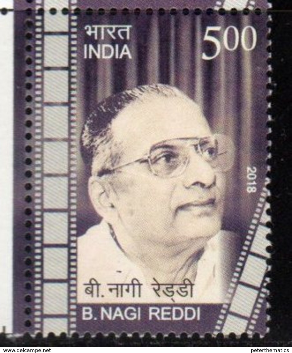 INDIA, 2018, MNH, TV PRODUCERS, NAGI REDDI, 1v - Other & Unclassified