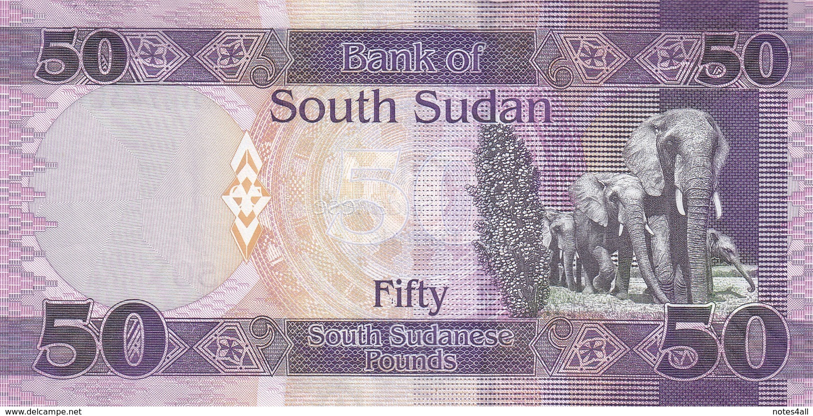 SOUTH SUDAN 1 5 10 20 50 100 POUND 2011 : 2017 P-NEW UNC CURRENT FULL SET lot