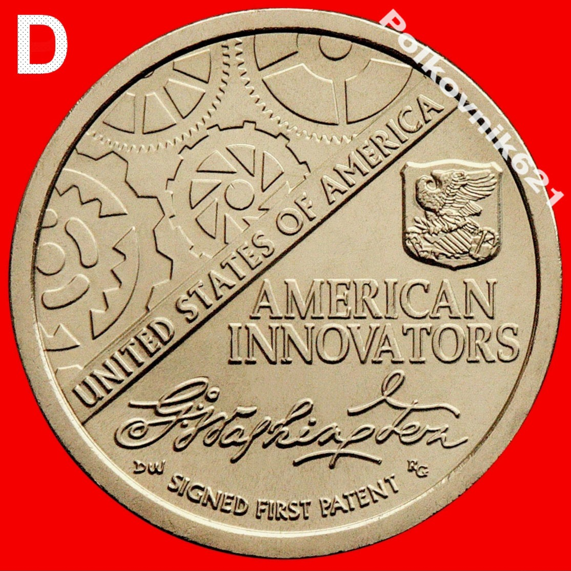 USA, 1 Dollar 2018, "American Innovation. First Patent", В - Non Classés