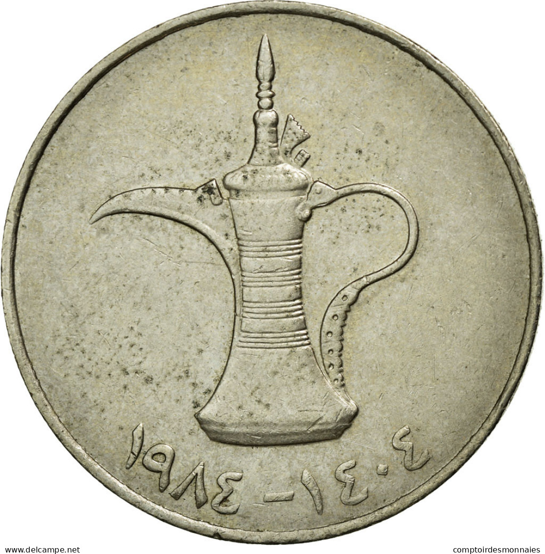 Monnaie, United Arab Emirates, Dirham, 1984/AH1404, British Royal Mint, TB+ - Ver. Arab. Emirate