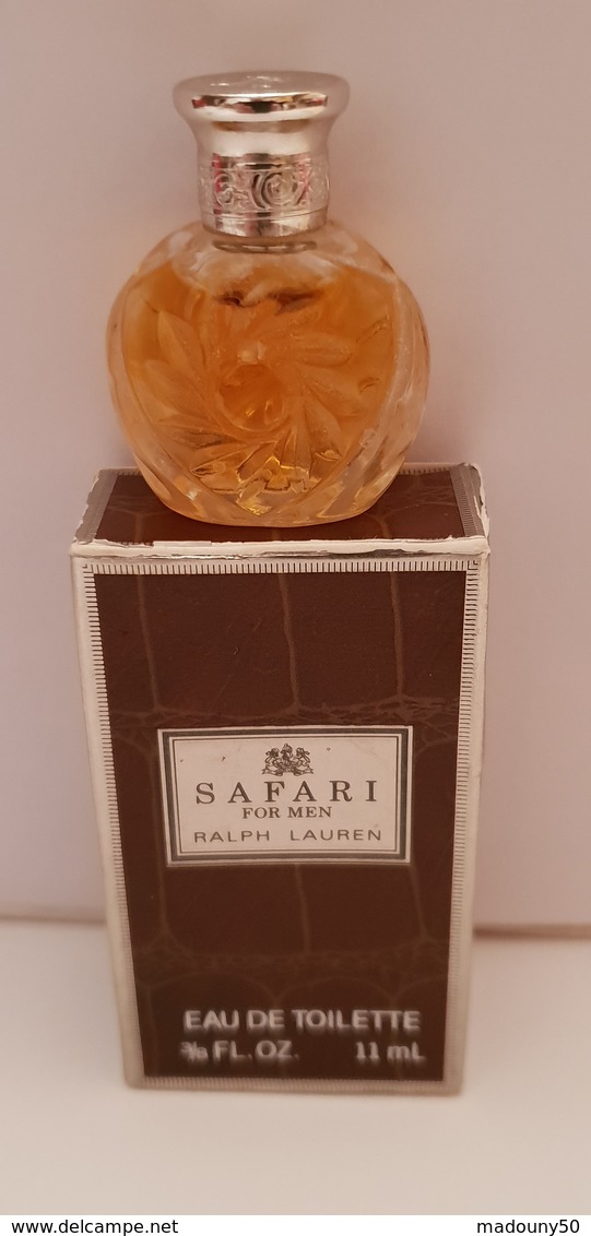 MINIATURE PARFUM   RALPH LAUREN  SAFARI EDT 11ml  NEUFml  NEUF - Miniatures Hommes (avec Boite)