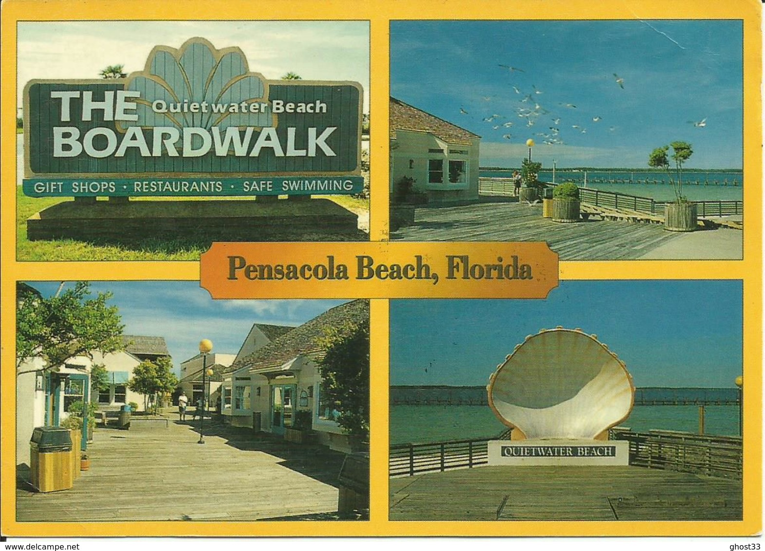 CARTE POSTALE - ETATS-UNIS - FLORIDE - FLORIDA - PENSACOLA BEACH - Shopping Center On The Boardwalk - Pensacola