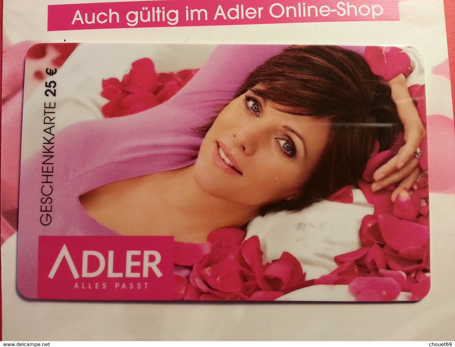 GERMANY - ADLER - MUSTER 25 Euros - DEMO TEST TRIAL CADEAU GIFT CARD (SACROC) - Gift Cards