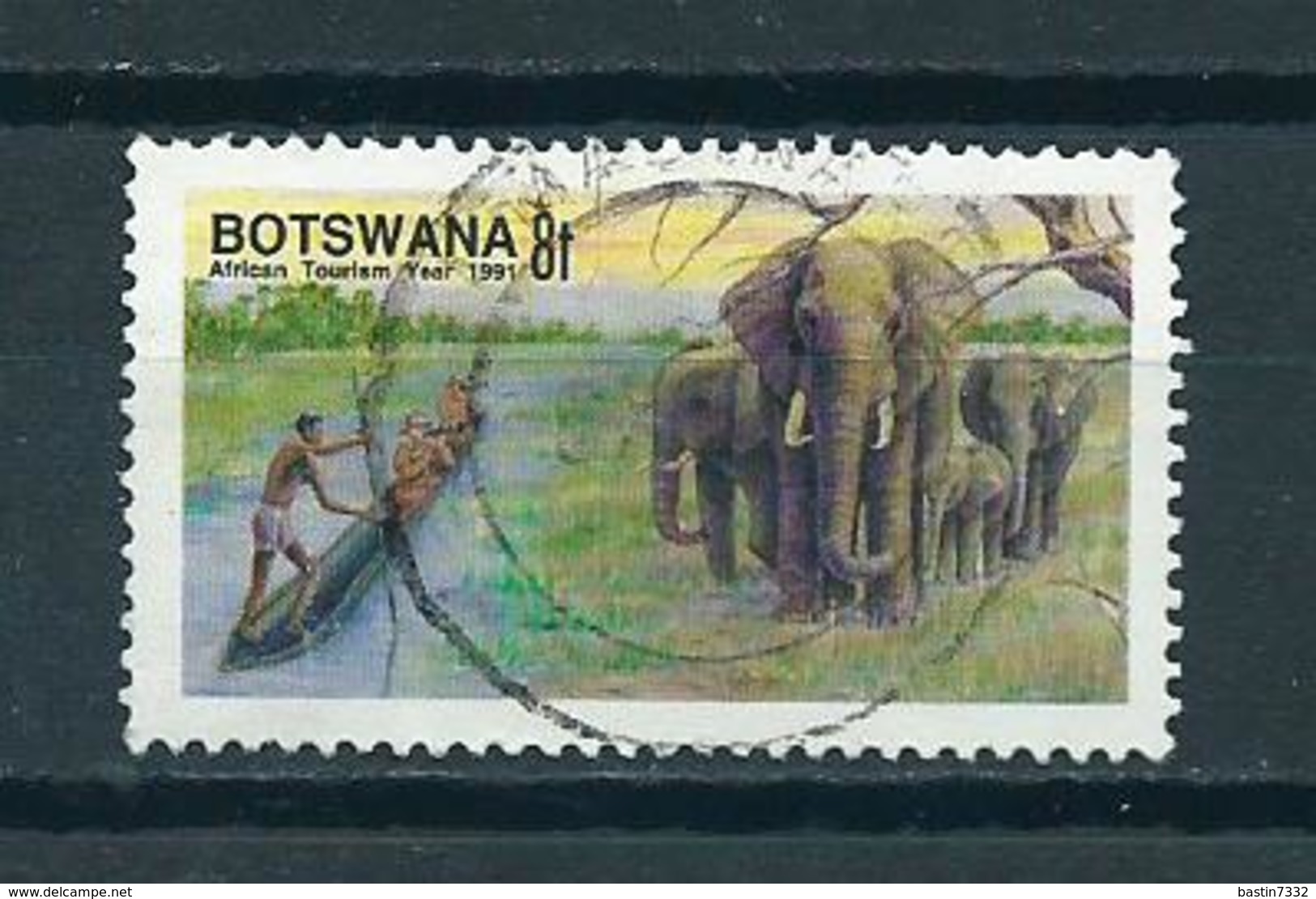 1991 Botswana Elephants Used/gebruikt/oblitere - Botswana (1966-...)