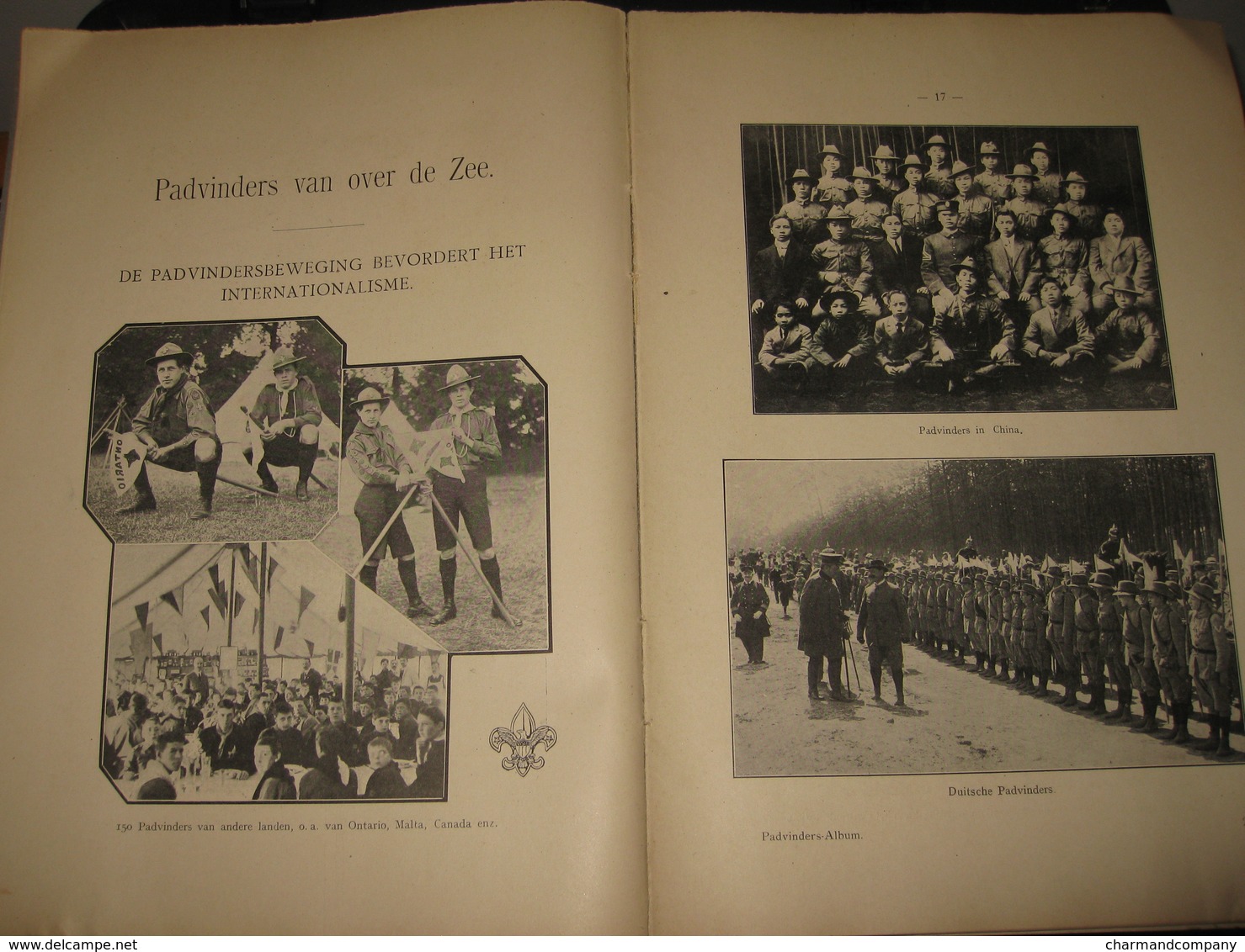 Gos de Voogt - De Padvinders in Woord en Beeld - 1913 - 100 illustrations - Scoutisme in UK & NL - 10 scans