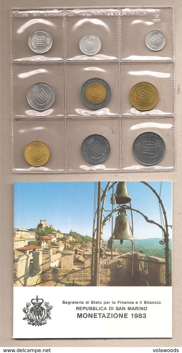 San Marino - Annata Nuova FdC In Cofanetto Per Numismatici - 1983 - San Marino