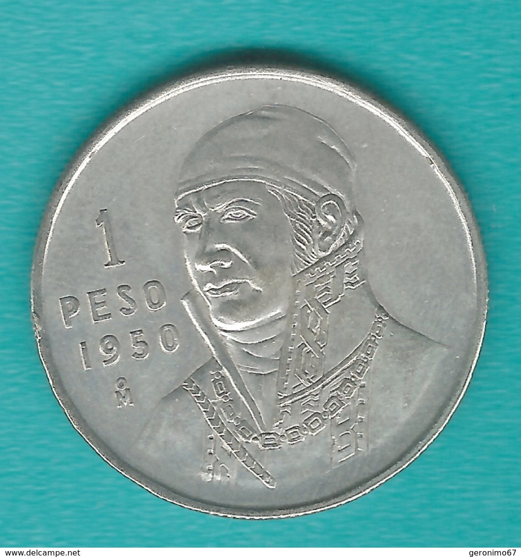 Mexico - 1 Peso - 1950 - José Morelos - KM457 - Mexique