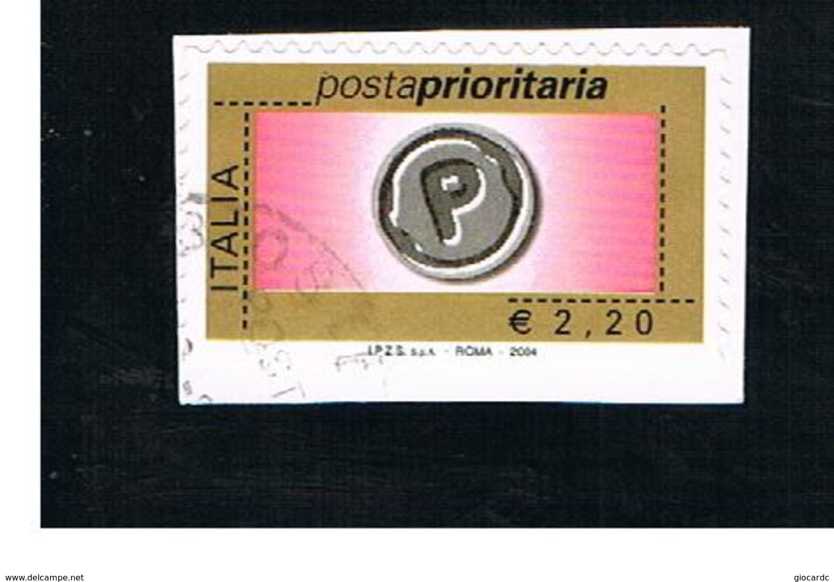 ITALIA REPUBBLICA  -  2004   PRIORITARIA DA 2,20       - USATO ° - 2001-10: Usati