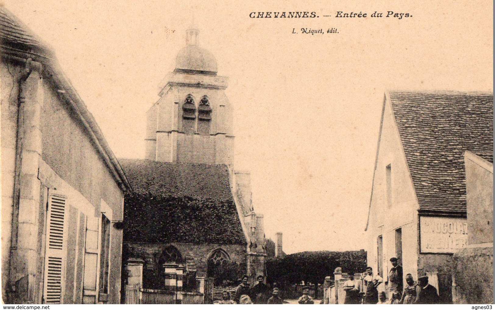 CHEVANNES   -  Entree Du Pays - Chevannes