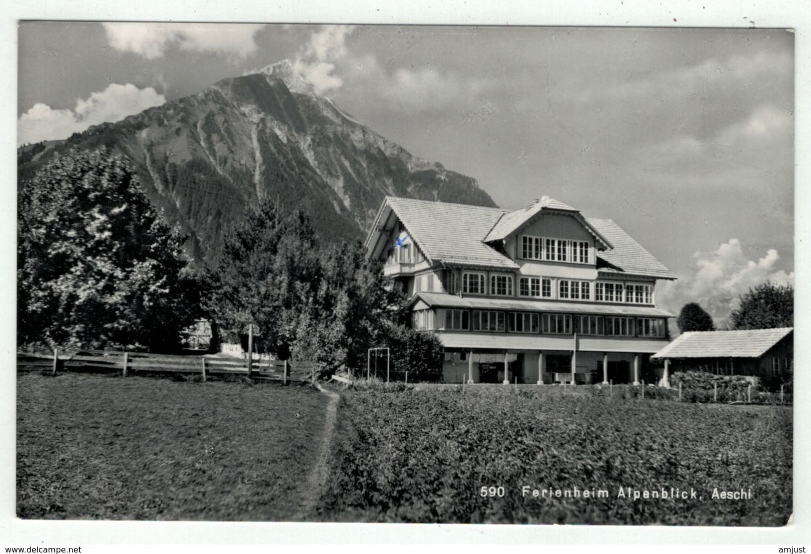 Suisse // Schweiz // Switzerland //  Berne  //  Aeschi, Ferienheim Alpenblick - Aeschi Bei Spiez