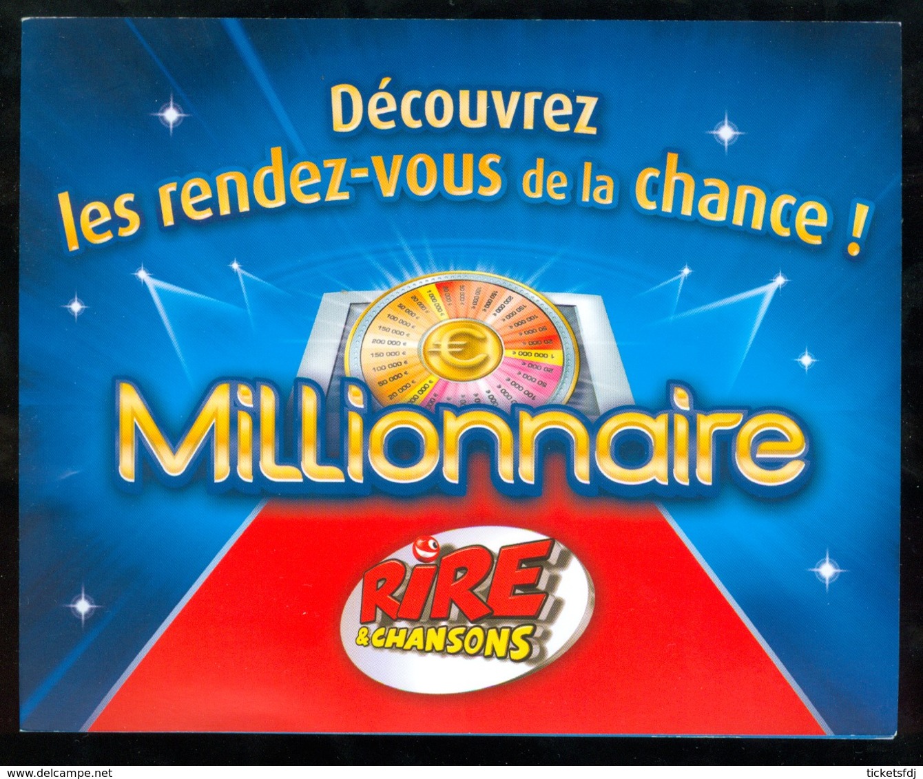 Promo FDJ - Tournée Des Plages 2007 - Avec 41701 Vert Gagnant ASTRO - Lottery Tickets