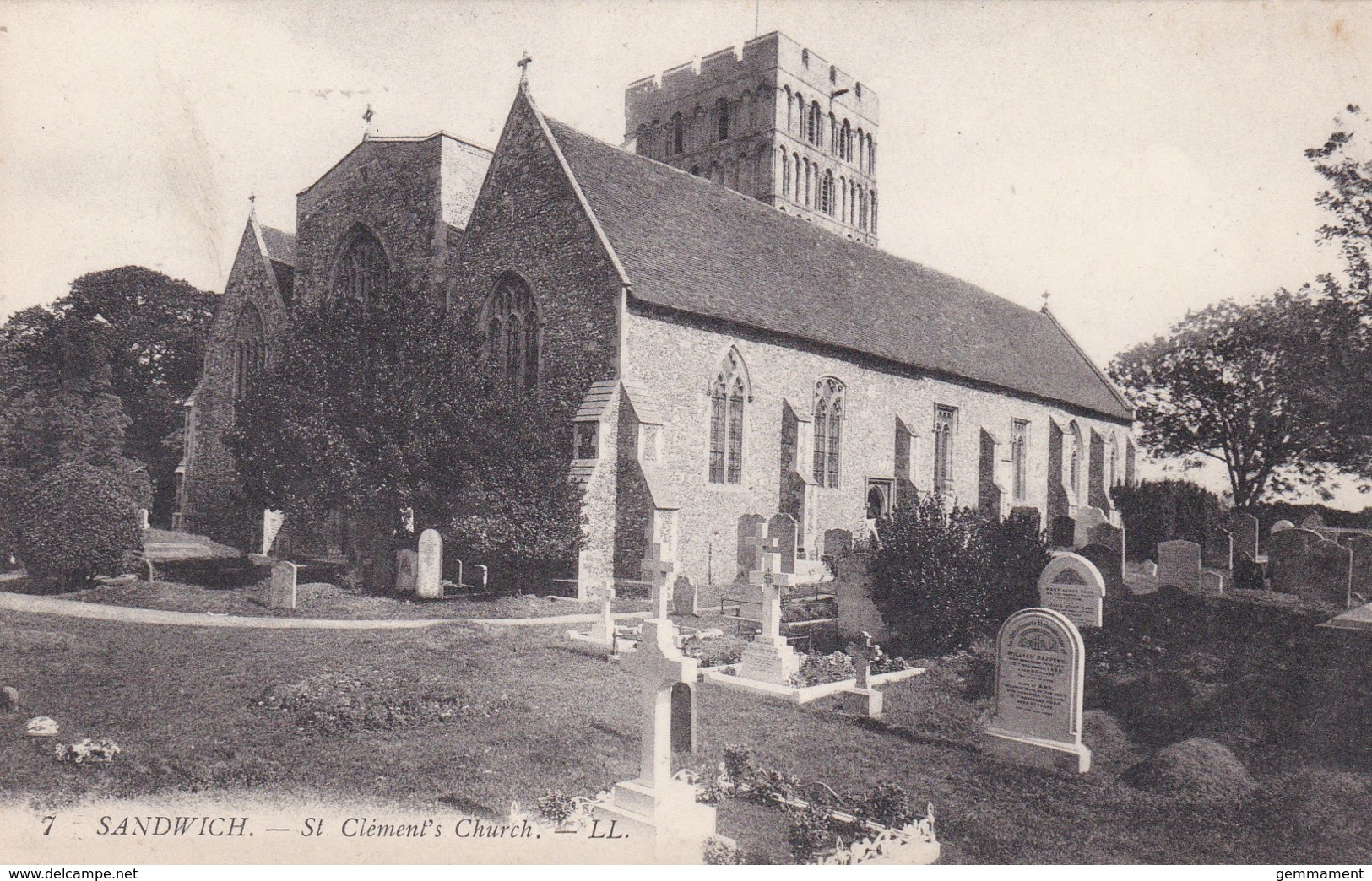 SANDWICH - ST CLEMENTS CHURCH. LL 7 - Other & Unclassified