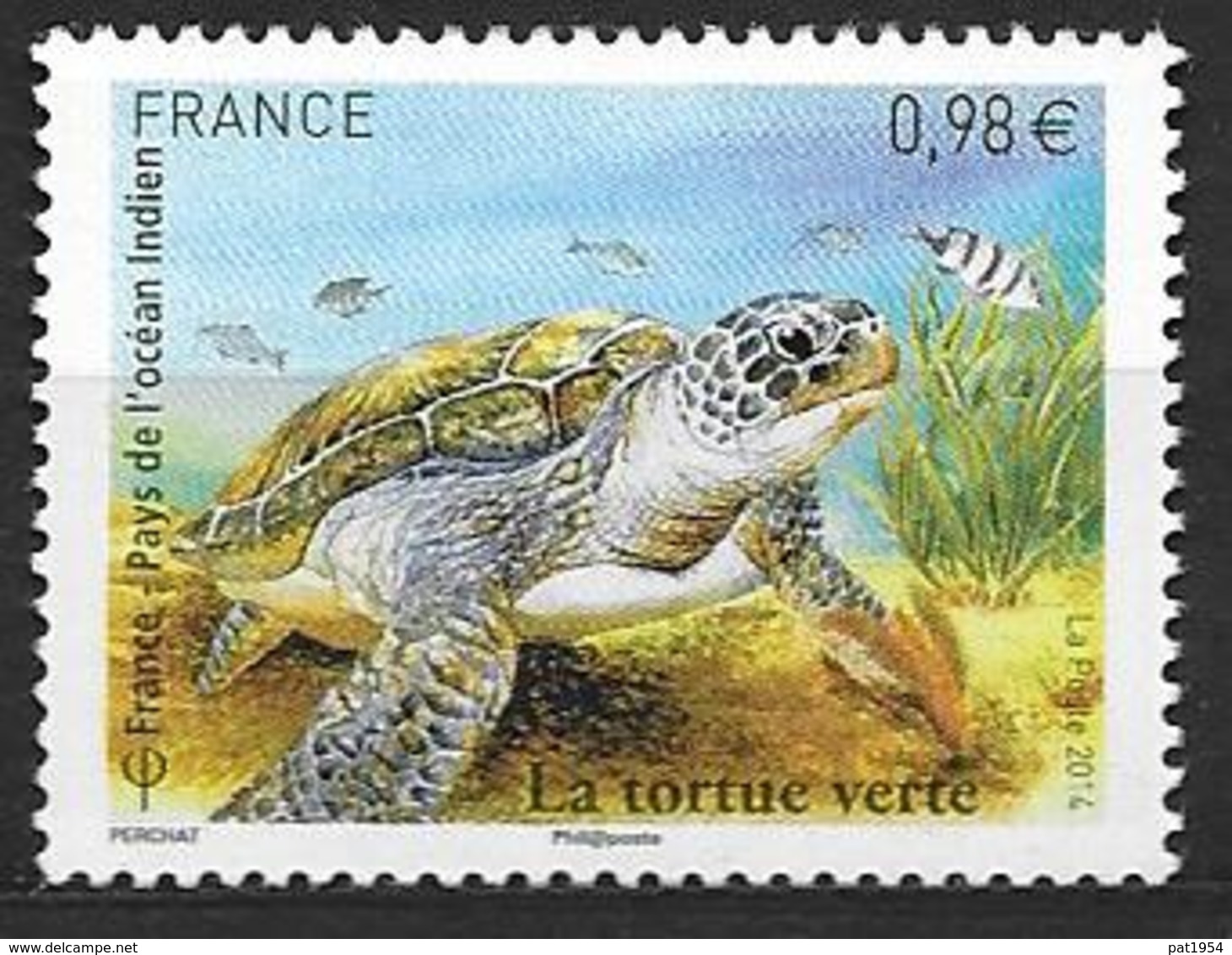 France 2014 N° 4903 Neuf Tortue à La Faciale - Unused Stamps