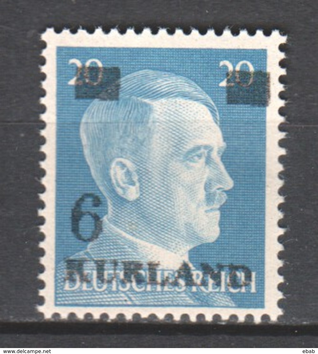 Germany Kurland 1945 Mi 3 MNH (1) - Occupation 1938-45